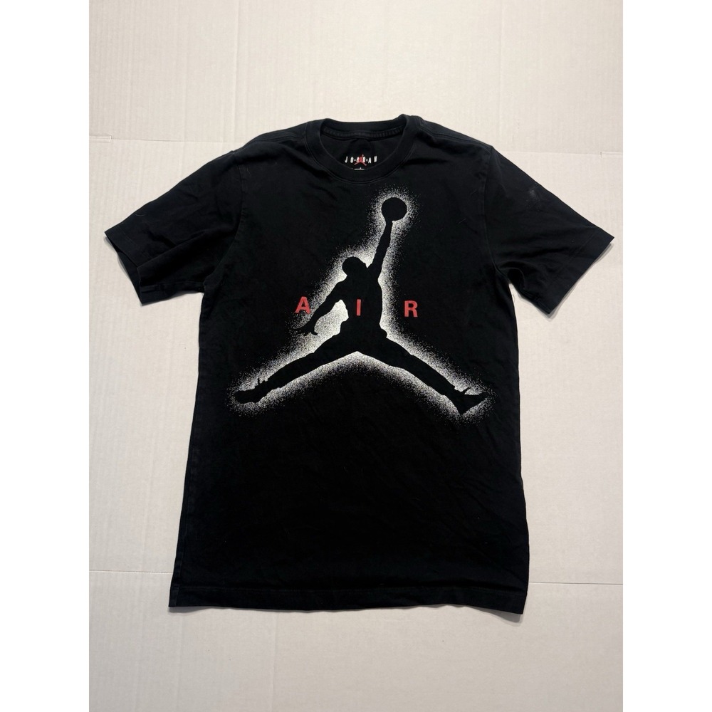 Nike Jordan T-Shirt Men Small Black Jumpman Air Graphic Tee